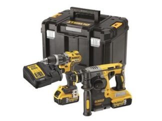 Dewalt DCK207P2T XR Brushless Twin Pack 18V 2 x 5.0Ah Li-ion (5035048645925) DEWDCK207P2T