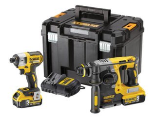 Dewalt DCK2532P2 XR Brushless Twin Pack 18V 2 x 5.0Ah Li-ion (5054905018627) DEWDCK2532P2