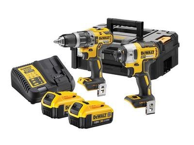 Dewalt DCK266M2T TSTAK™ Twin Kit 2 x 4.0Ah Li-ion (5035048689929) DEWDCK266M2T *Restrictions - See Description*