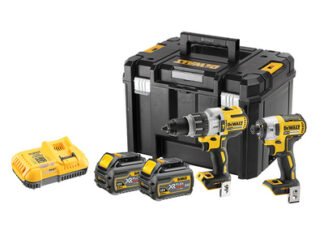 Dewalt DCK276T2T FlexVolt XR Twin Pack 18V 2 x 18/54V 6.0/2.0Ah Li-ion (5035048679548) DEWDCK276T2T