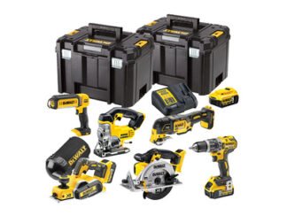 Dewalt DCK665P3T XR Compact 6 Piece Woodworking Kit 18V 3 x 5.0Ah Li-ion (5035048646083) DEWDCK665P3