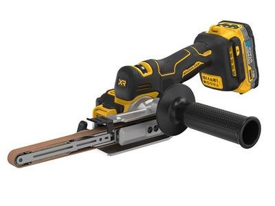 Dewalt DCM200E2T XR Brushless Band File 18V 2 x 1.7Ah POWERSTACK™ Li-ion (5035048795200) DEWDCM200E2T *Restrictions - See Description*