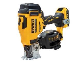 Dewalt DCN45RND2 XR Brushless Roofing Coil Nailer 18V 2 x 2.0Ah Li-ion (5035048731642) DEWDCN45RND2