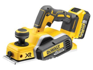 Dewalt DCP580P2 XR Brushless Planer 18V 2 x 5.0Ah Li-ion (5035048616277) DEWDCP580P2