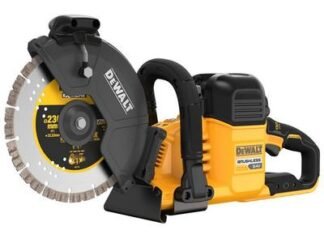 Dewalt DCS691X2 XR FlexVolt 230mm Cut-Off Saw 54V 2 x 9.0Ah Li-ion (5035048791943) DEWDCS691X2