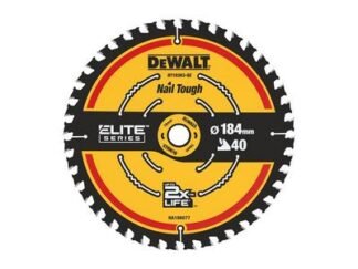Dewalt Extreme Framing Circular Saw Blade 184 x 16mm x 40T (5035048085875) DEWDT10303QZ