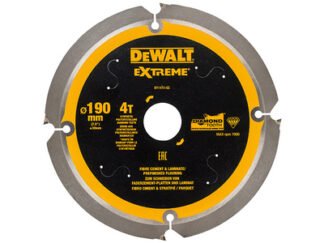 Dewalt Extreme PCD Fibre Cement Saw Blade 190 x 30mm x 4T (5035048540930) DEWDT1472QZ
