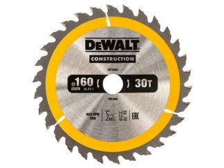 Dewalt Portable Construction Circular Saw Blade 160 x 20mm x 30T (5035048095492) DEWDT1932QZ