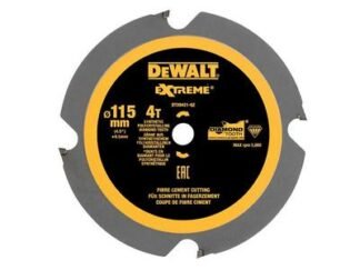 Dewalt DT20421 PCD Circular Saw Blade 115 x 9.5mm x 4T (5054905256005) DEWDT20421QZ