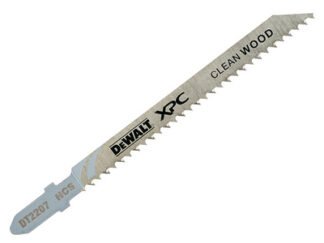 Dewalt XPC HCS Wood Jigsaw Blades Pack of 5 T101BR (5035048074992) DEWDT2207QZ