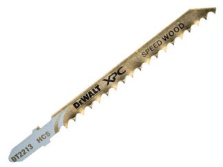 Dewalt XPC HCS Wood Jigsaw Blades Pack of 5 T144D (5035048075050) DEWDT2213QZ
