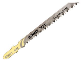 Dewalt XPC Bi-Metal Aluminium Jigsaw Blades Pack of 3 T127DF (5035048075135) DEWDT2221QZ