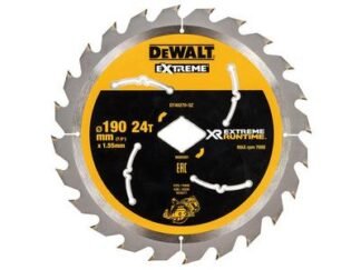 Dewalt Extreme Runtime FlexVolt Circular Saw Blade 190mm x Diamond x 24T (5035048504239) DEWDT40270QZ
