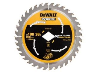 Dewalt Extreme Runtime FlexVolt Circular Saw Blade 190mm x Diamond x 36T (5035048504253) DEWDT40271QZ