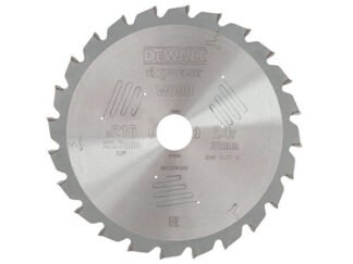 Dewalt Series 60 Circular Saw Blade 216 x 30mm x 24T ATB/Neg (5035048057827) DEWDT4310QZ