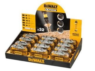 Dewalt Display of 12 Flex Torque Impact Bit Sets, 32 Piece DEWDT70523IM