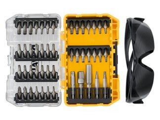 Dewalt DT70704 Screwdriving Set, 47 Piece + Safety Glasses (5035048503720) DEWDT70704QZ