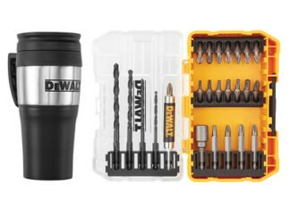Dewalt DT70706 Drill Drive Set, 25 Piece + Mug Display of 4 (5035048503744) DEWDT70706M