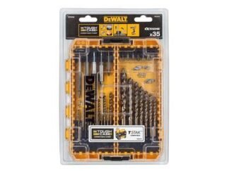 Dewalt DT70756 Mixed Drill & Bit Set, 35 Piece (5054905247089) DEWDT70756QZ