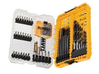 Dewalt DT70758 Mixed Drill & Bit Set, 57 Piece (5054905247102) DEWDT70758QZ
