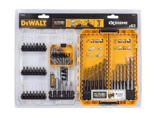 Dewalt DT70759 Mixed Drill & Bit Set, 63 Piece (5054905247119) DEWDT70759QZ