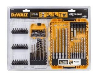 Dewalt DT70760 Mixed Drill & Bit Set, 68 Piece (5054905247126) DEWDT70760QZ