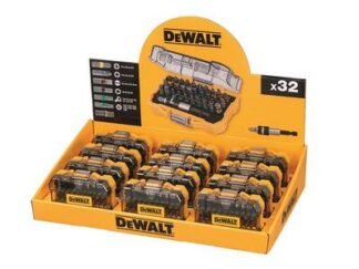 Dewalt Screwdriver Bit Set 32 Piece Merchandiser of 12 (5035048083734) DEWDT7969MQZ