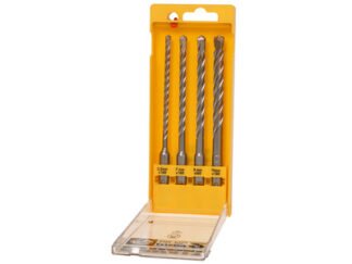 Dewalt Extreme 2 SDS Plus Drill Bit Set, 4 Piece 5.5-10mm (5035048056424) DEWDT9702QZ