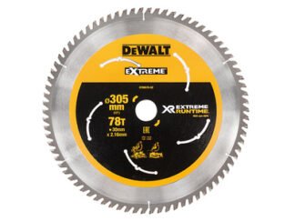 Dewalt XR FlexVolt Mitre Saw Blade 305 x 30mm x 78T (5035048542385) DEWDT99576QZ