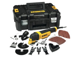 Dewalt DWE315KT Multi-Tool Quick Change Kit & TSTAK 300W 110V (5035048455944) DEWDWE315KTL