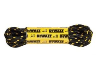 Dewalt Polyester/Cotton Boot Laces 150cm (1 Pair) (5055160033776) DEWLACESPAIR