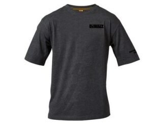 Dewalt Typhoon Charcoal Grey T-Shirt - L (46in) (5055160047223) DEWTYPHL