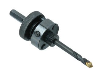 Disston Arbor 3/8in - Quick Change to suit 32mm - 210mm Holesaws (0093367002817) DISG05546CT