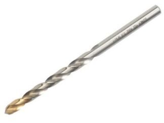 Dormer A002 HSS-TiN Coated Jobber Drill 5.00mm OL:86mm WL:52mm (7320760350829) DOR500TIN