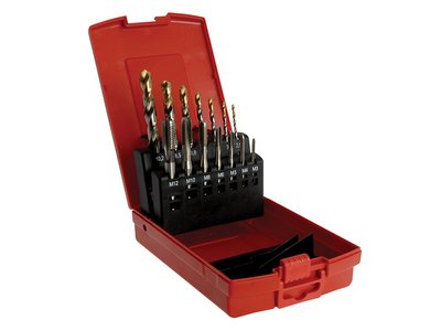 Dormer A002 Drills & E500 HSS MC Tap Set (7320760669259) DORL115101