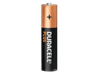 Duracell AAA Cell Plus Power RO3A/LR0 Batteries (Pack 4) (5000394018457) DURAAAK4P