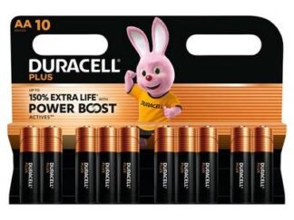 Duracell AA Cell Plus with Power Boost Batteries (Pack 10) (5000394176201) DURAAPB10