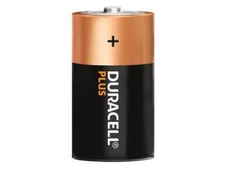Duracell D Cell Plus Power LR20/HP2 Batteries (Pack 2) (5000394019171) DURDK2P