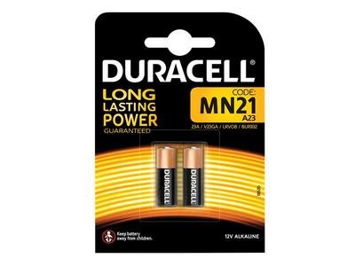 Duracell MN21 A23 LRV08 Battery (Pack 2) (5000394203969) DURMN21