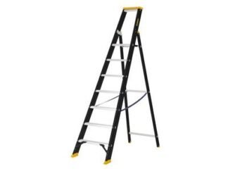 Dewalt Professional Single Stepladder, 1.75m 7 Rungs (5420080696040) DWLDXLD117E