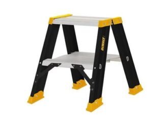 Dewalt Professional Double Stepladder, 0.50m 2 Rungs (5420080696095) DWLDXLD122E