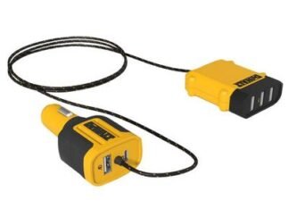 Dewalt 5-Port Front and Back Seat USB Charger (0826341051866) DWT1410475