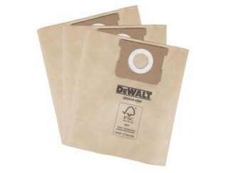 Dewalt DXVA19-4204 Dust Bag (3 Pack) (6921183097165) DWV194204