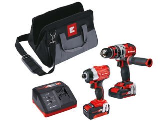 Einhell Power X-Change Brushless Twin Pack 18V 1 x 2.0Ah & 1 x 4.0Ah Li-ion (4006825620535) EINPXTWINBL