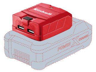 Einhell TE-CP 18 Li USB-Solo Power X-Change Battery Adaptor 18V Li-ion (4006825608878) EINTECP18LI