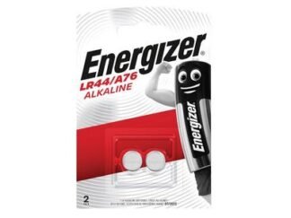 Energizer LR44 Button Cell Alkaline Battery (Pack 2) (7638900083071) ENGLR44B2