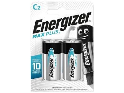 Energizer MAX PLUS™ C Alkaline Batteries (Pack 2) (7638900423334) ENGMAXPC2