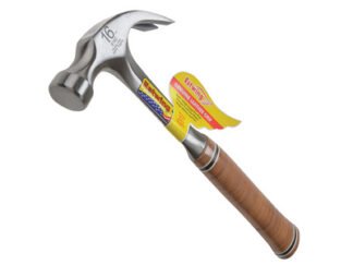 Estwing E16C Curved Claw Hammer - Leather Grip 450g (16oz) (0034139611417) ESTE16C