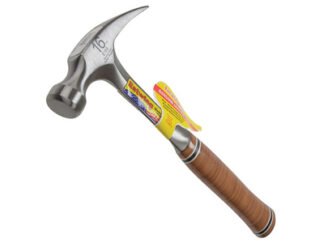 Estwing E16S Straight Claw Hammer - Leather Grip 450g (16oz) (0034139611615) ESTE16S