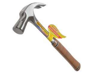 Estwing E24C Curved Claw Hammer - Leather Grip 680g (24oz) (0034139612810) ESTE24C